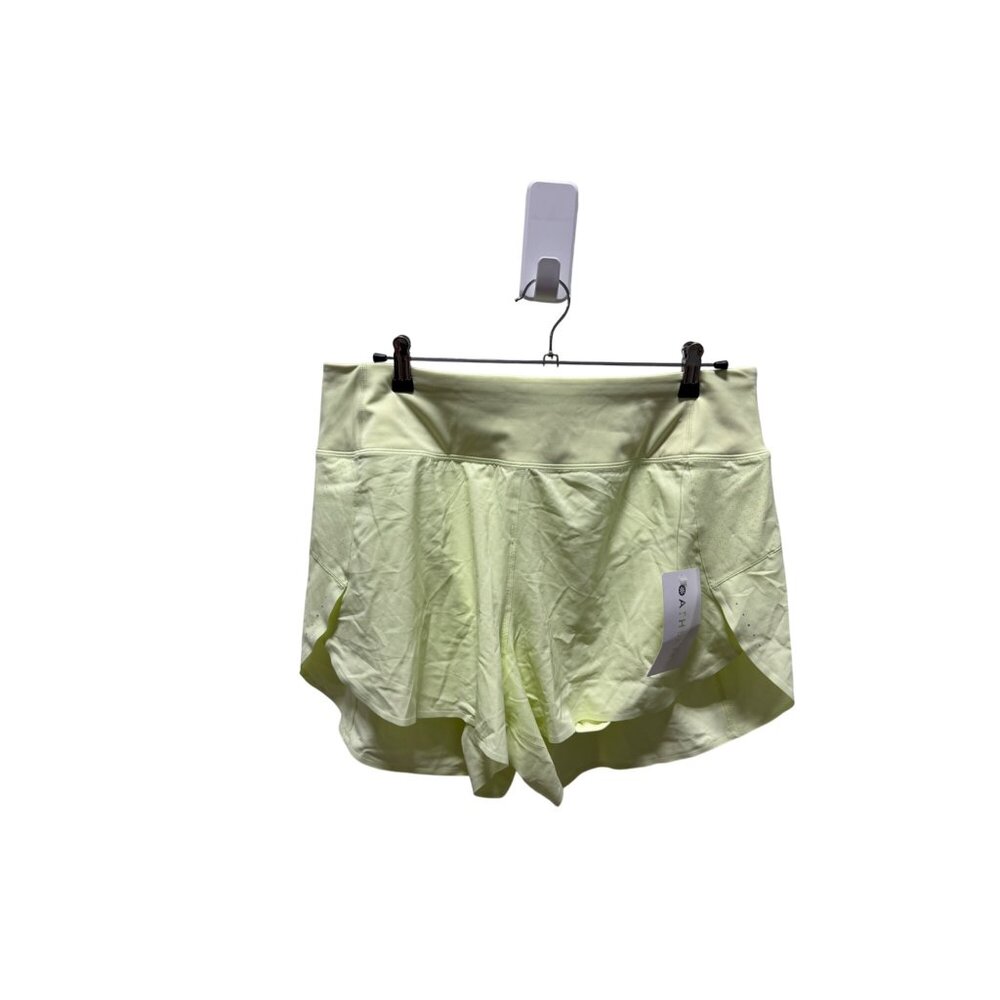 Athleta Yellow Run With It 3.5" Short Women Size 1X